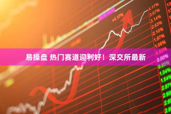 易操盘 热门赛道迎利好！深交所最新