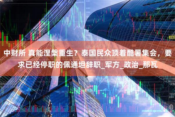 中财所 真能涅槃重生？泰国民众顶着酷暑集会，要求已经停职的佩通坦辞职_军方_政治_那瓦