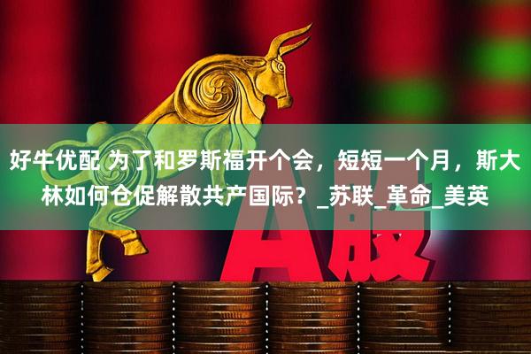 好牛优配 为了和罗斯福开个会，短短一个月，斯大林如何仓促解散共产国际？_苏联_革命_美英