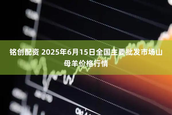 铭创配资 2025年6月15日全国主要批发市场山母羊价格行情