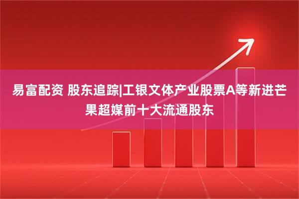 易富配资 股东追踪|工银文体产业股票A等新进芒果超媒前十大流通股东