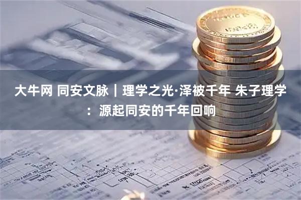 大牛网 同安文脉｜理学之光·泽被千年 朱子理学：源起同安的千年回响