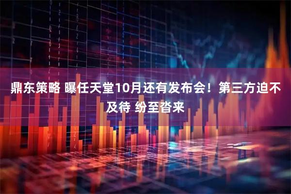 鼎东策略 曝任天堂10月还有发布会！第三方迫不及待 纷至沓来